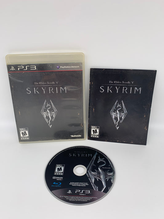 PiXEL-RETRO.COM : SONY PLAYSTATION 3 PS3 THE ELDER SCROLLS V 5 SKYRIM COMPLETE GAME BOX MANUAL MAP NTSC