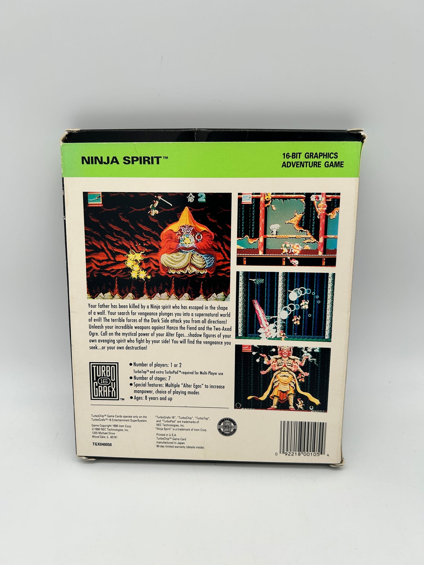 TURBOGRAFX16 | Ninja Spirit