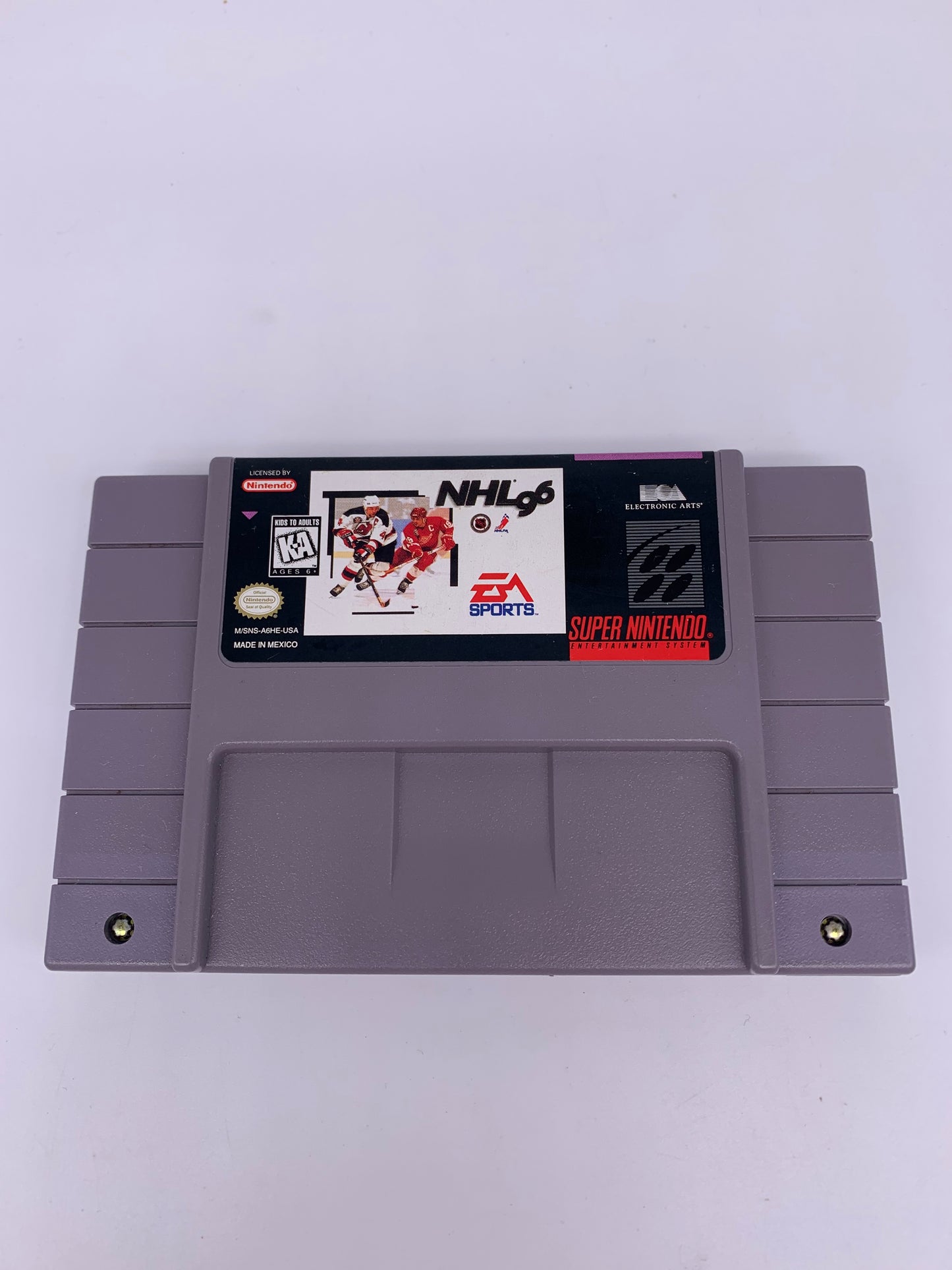 PiXEL-RETRO.COM : SUPER NINTENDO NES (SNES) GAME NTSC NHL 96