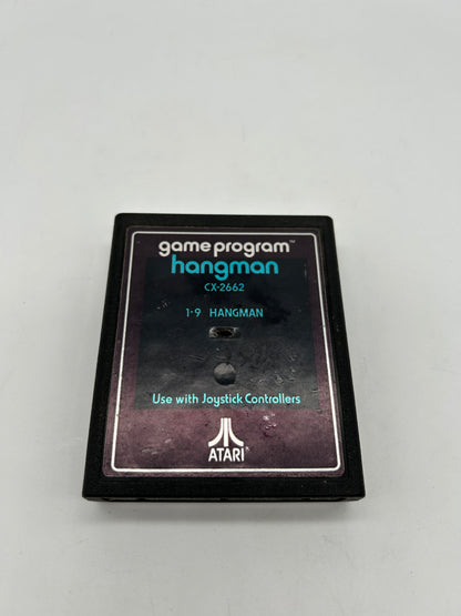 PiXEL-RETRO.COM : ATARI 2600 GAME NTSC HANGMAN TEXT VERSION