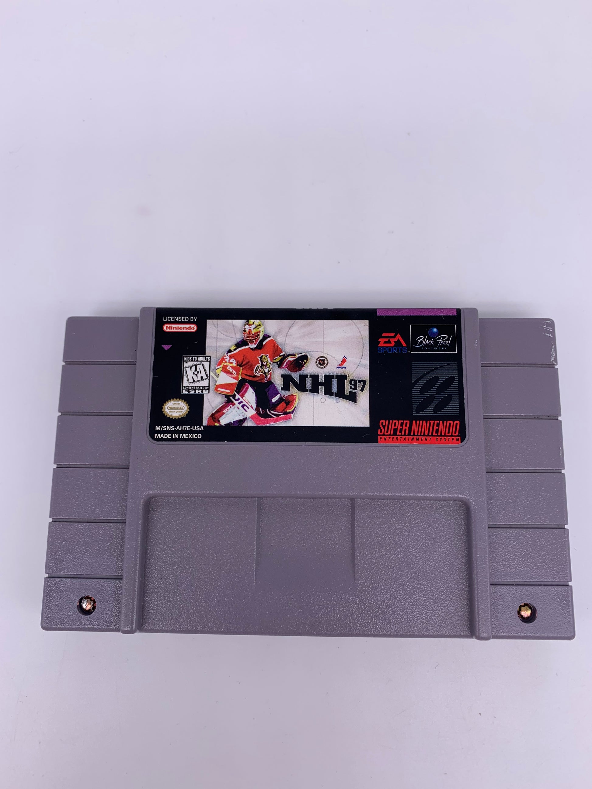 PiXEL-RETRO.COM : SUPER NINTENDO NES (SNES) GAME NTSC NHL 97