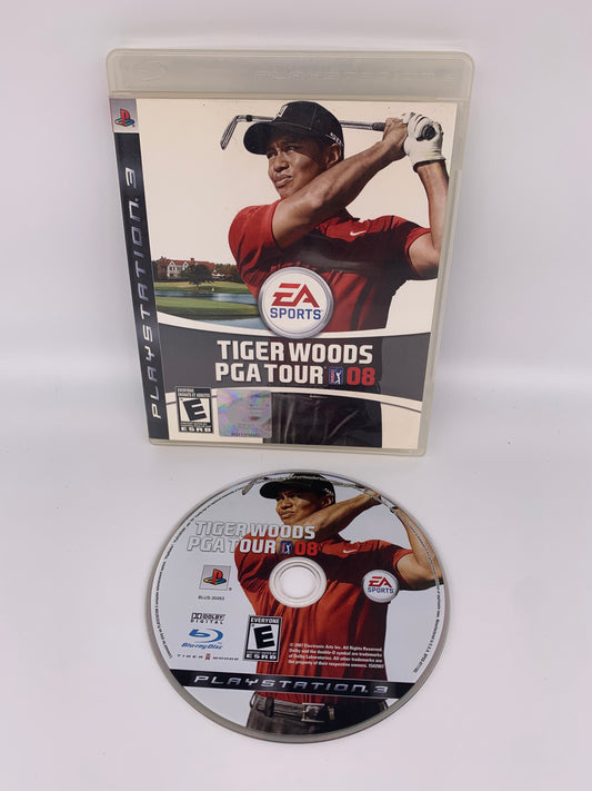 PiXEL-RETRO.COM : SONY PLAYSTATION 3 (PS3) COMPLET CIB BOX MANUAL GAME NTSC TIGER WOODS PGA TOUR 08