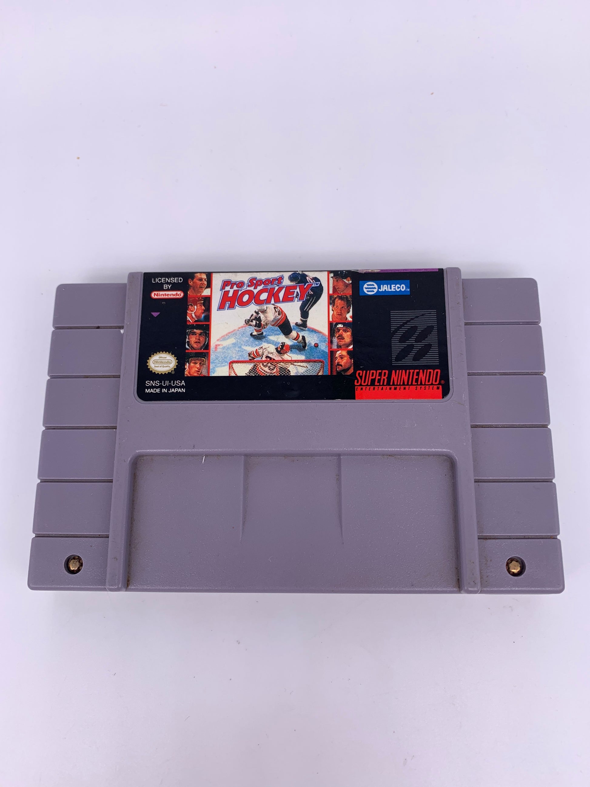 PiXEL-RETRO.COM : SUPER NINTENDO NES (SNES) GAME NTSC PRO SPORT HOCKEY