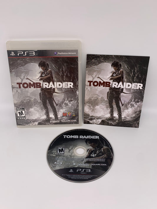 PiXEL-RETRO.COM : SONY PLAYSTATION 3 (PS3) COMPLET CIB BOX MANUAL GAME NTSC TOMB RAIDER