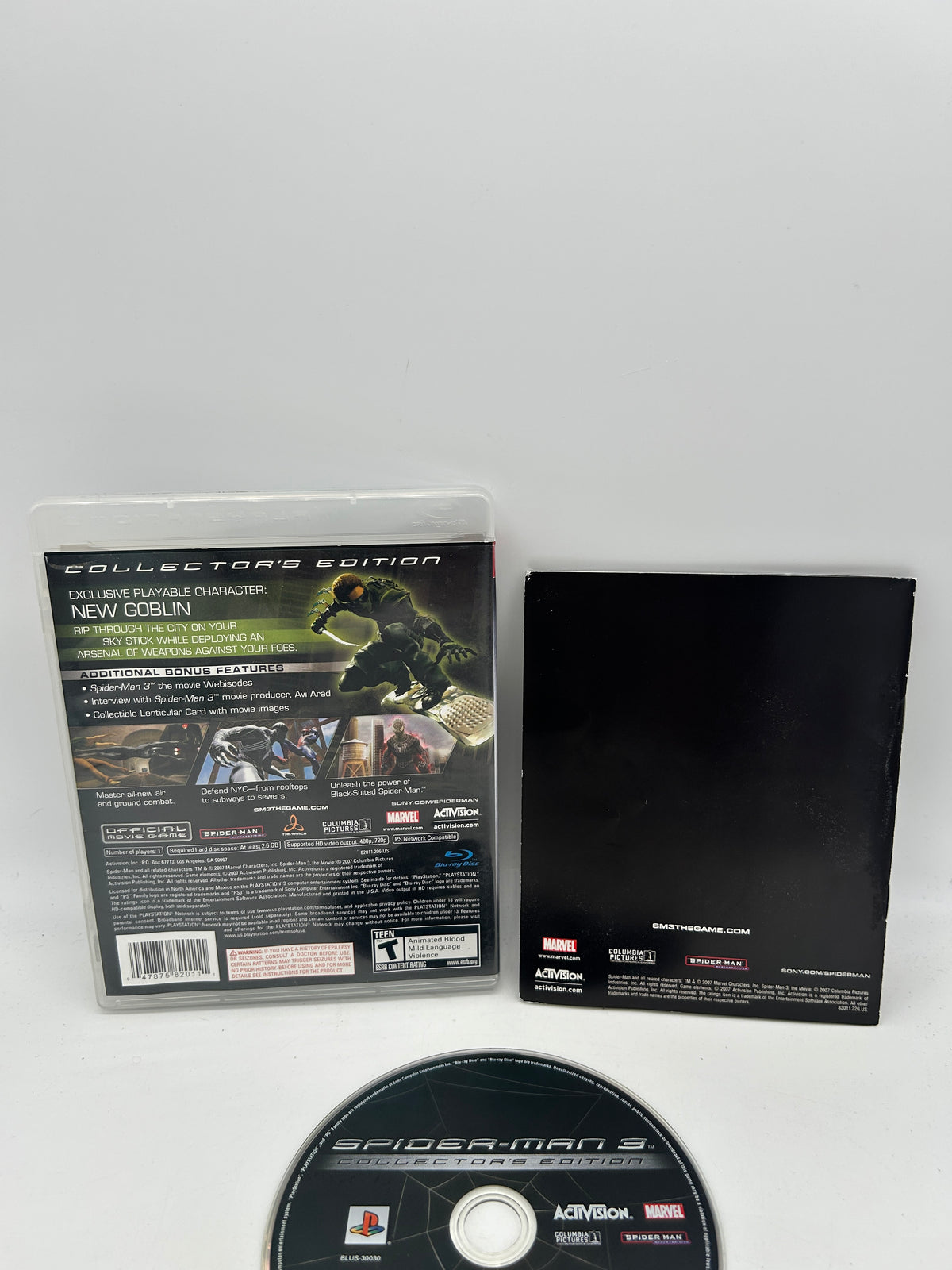SONY PLAYSTATiON 3 [PS3] | SPiDER-MAN 3 | COLLECTORS EDiTiON