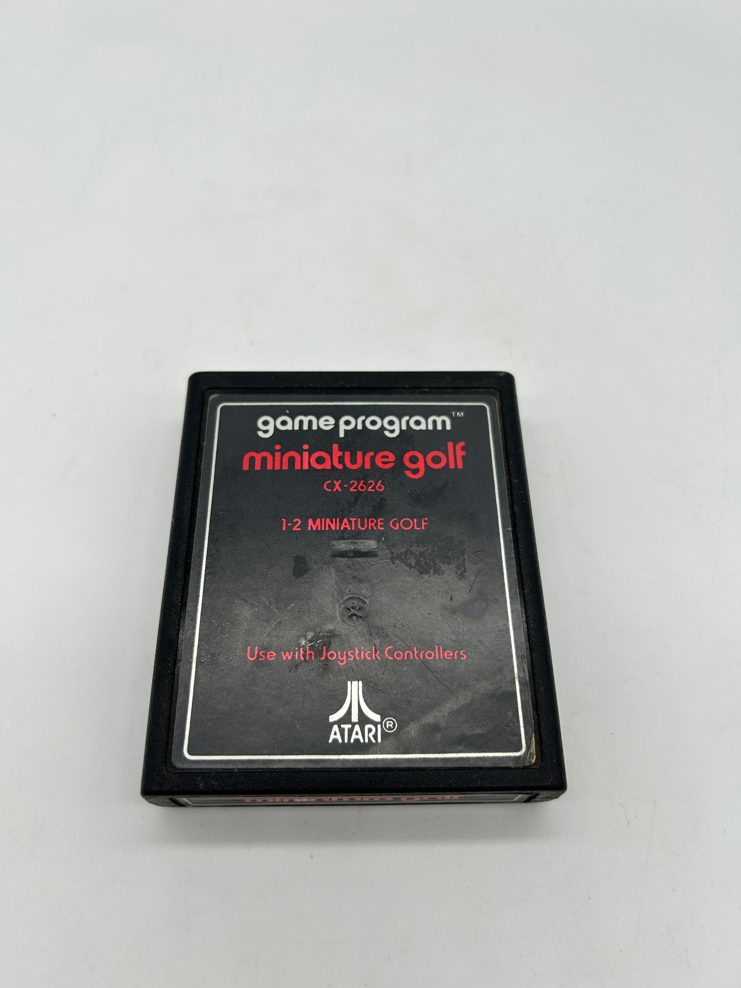 PiXEL-RETRO.COM : ATARI 2600 GAME NTSC MINIATURE GOLF TEXT VERSION