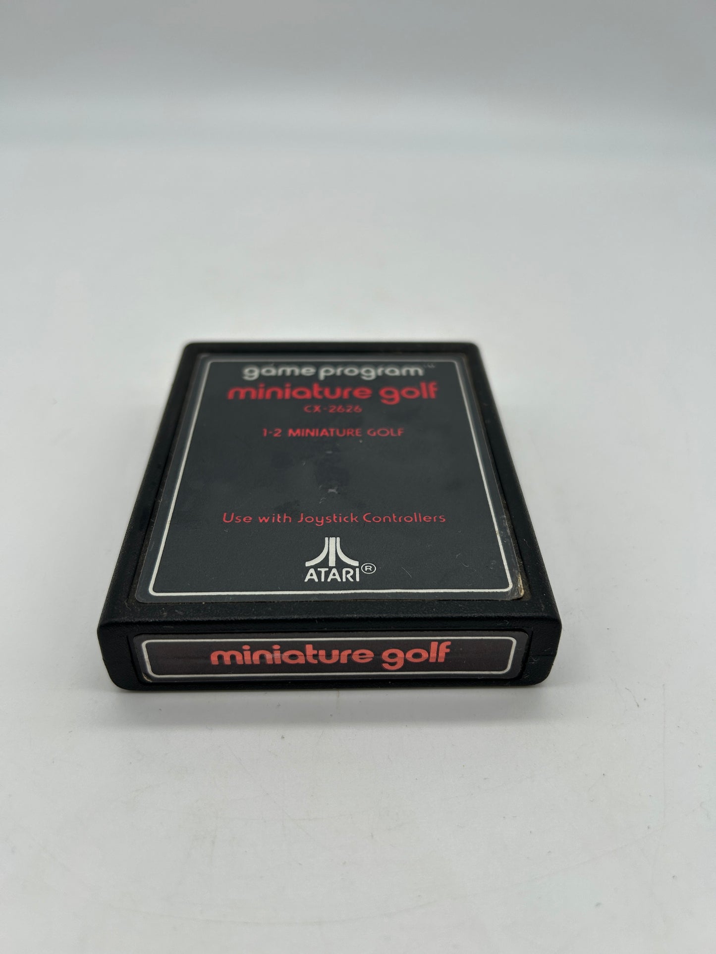 ATARI 2600 | MiniATURE GOLF | TEXT LABEL VERSiON