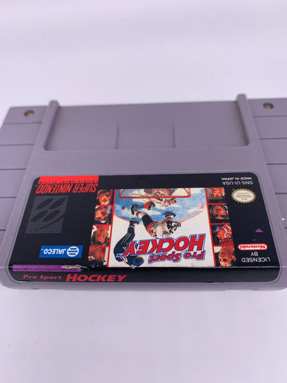 SUPER NiNTENDO [SNES] | PRO SPORT HOCKEY