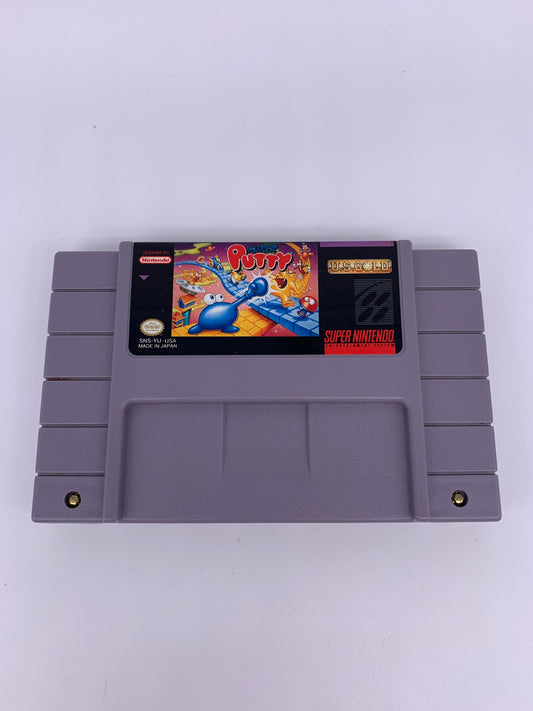 PiXEL-RETRO.COM : SUPER NINTENDO NES (SNES) GAME NTSC SUPER PUTTY