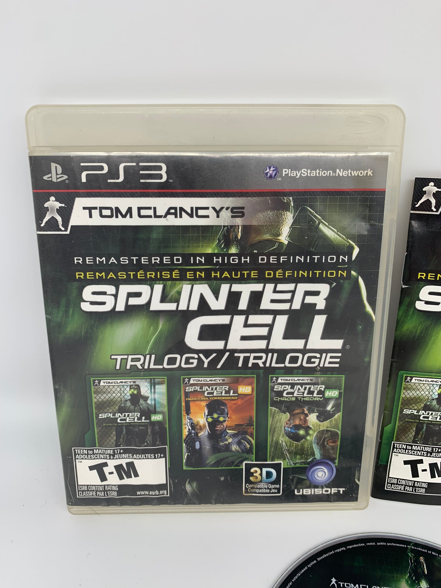 SONY PLAYSTATiON 3 [PS3] | TOM CLANCYS SPLiNTER CELL TRiLOGY HD