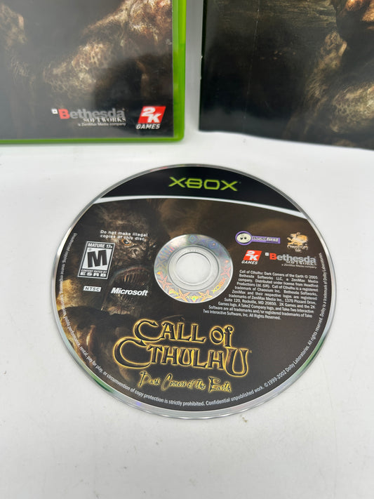 MiCROSOFT XBOX ORiGiNAL | CALL OF CTHULHU DARK CORNERS OF THE EARTH