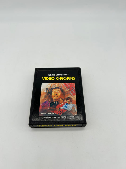 PiXEL-RETRO.COM : ATARI 2600 GAME NTSC VIDEO CHECKERS