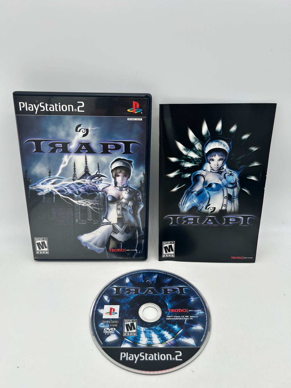 PiXEL-RETRO.COM : SONY PLAYSTATION 2 (PS2) COMPLET CIB BOX MANUAL GAME NTSC TRAPT