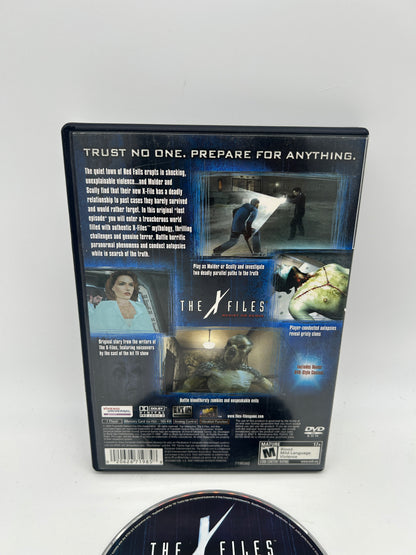 SONY PLAYSTATION 2 [PS2] | THE X-FILES: RESIST OR SERVE