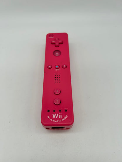 PiXEL-RETRO.COM : NINTENDO WII NTSC PINK WIIMOTE WIIMOTION CONTROLLER RVL-036