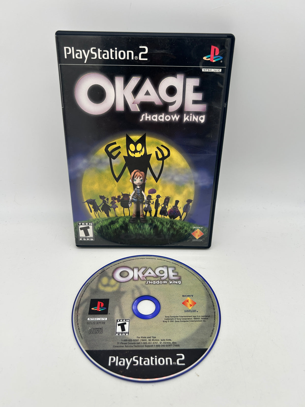 PiXEL-RETRO.COM : SONY PLAYSTATION 2 (PS2) COMPLET CIB BOX MANUAL GAME NTSC OKAGE SHADOW KING