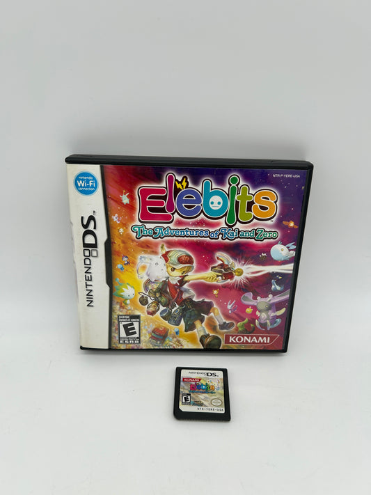 PiXEL-RETRO.COM : NINTENDO DS (DS) COMPLETE CIB BOX MANUAL GAME NTSC ELEBITS THE ADVENTURES OF KAI AND ZERO