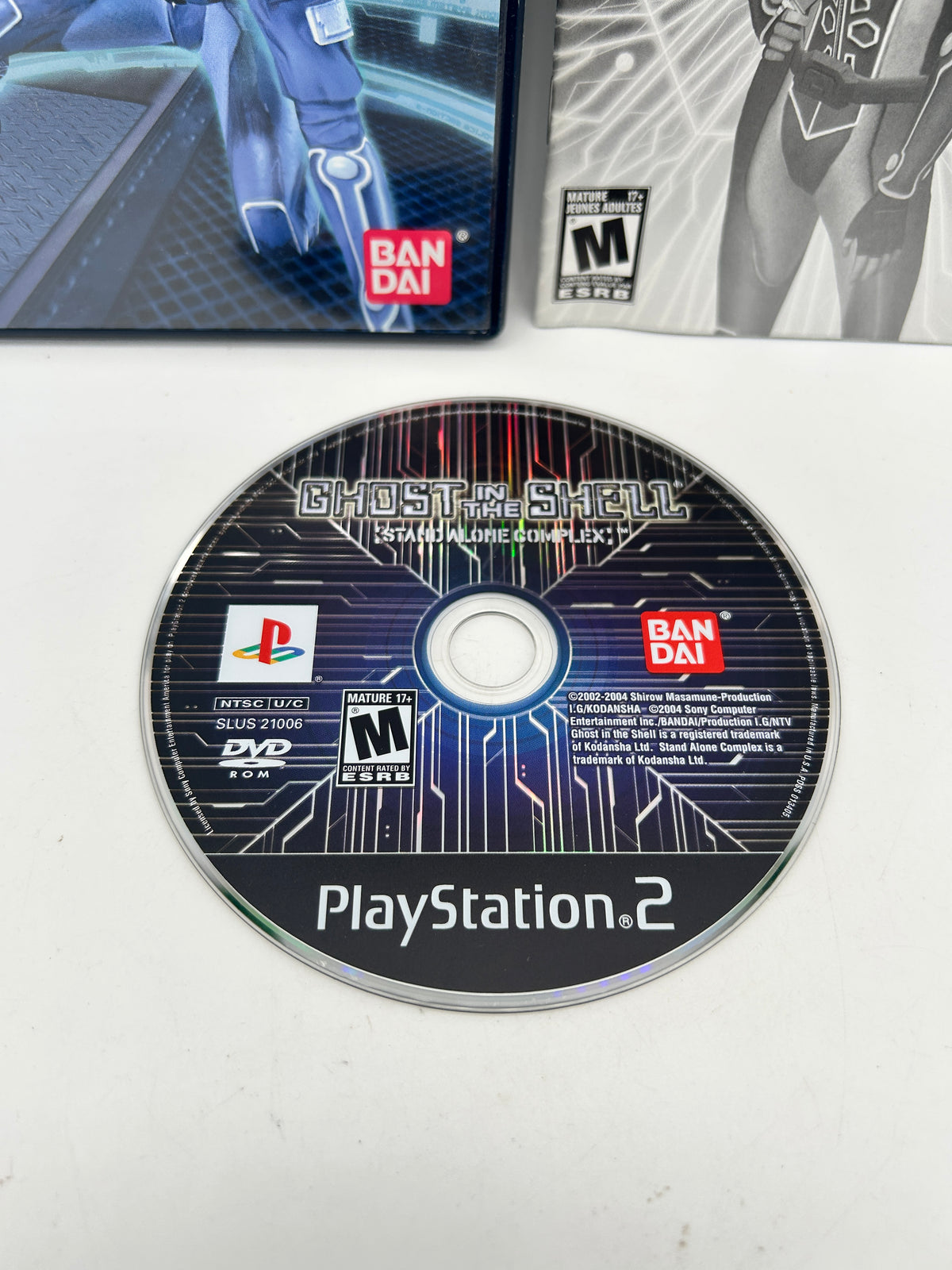 SONY PLAYSTATION 2 [PS2] | GHOST IN THE SHELL STAND ALONE COMPLEX