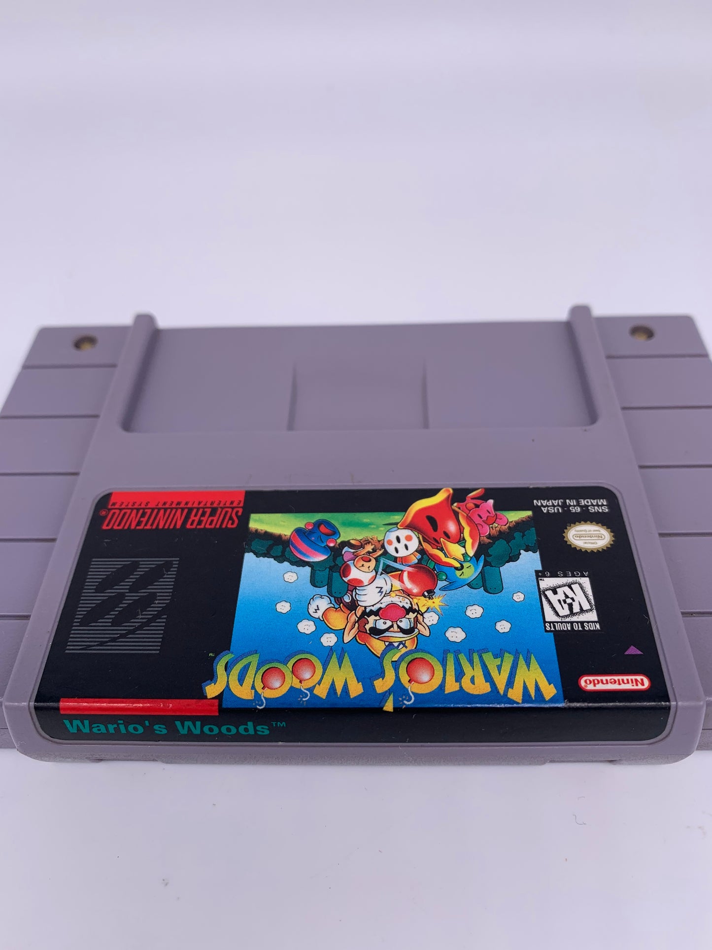 SUPER NiNTENDO [SNES] | WARiOS WOODS