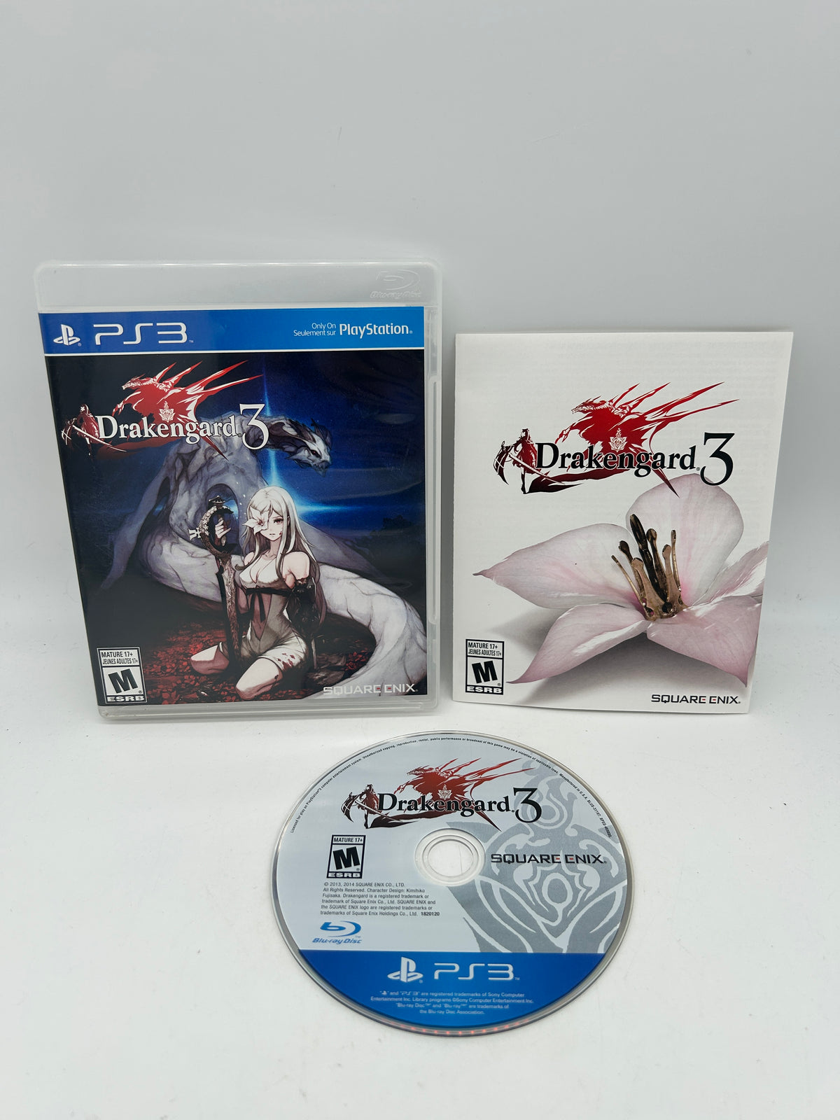 PiXEL-RETRO.COM : SONY PLAYSTATION 3 (PS3) COMPLET CIB BOX MANUAL GAME NTSC DRAKENGARD 3