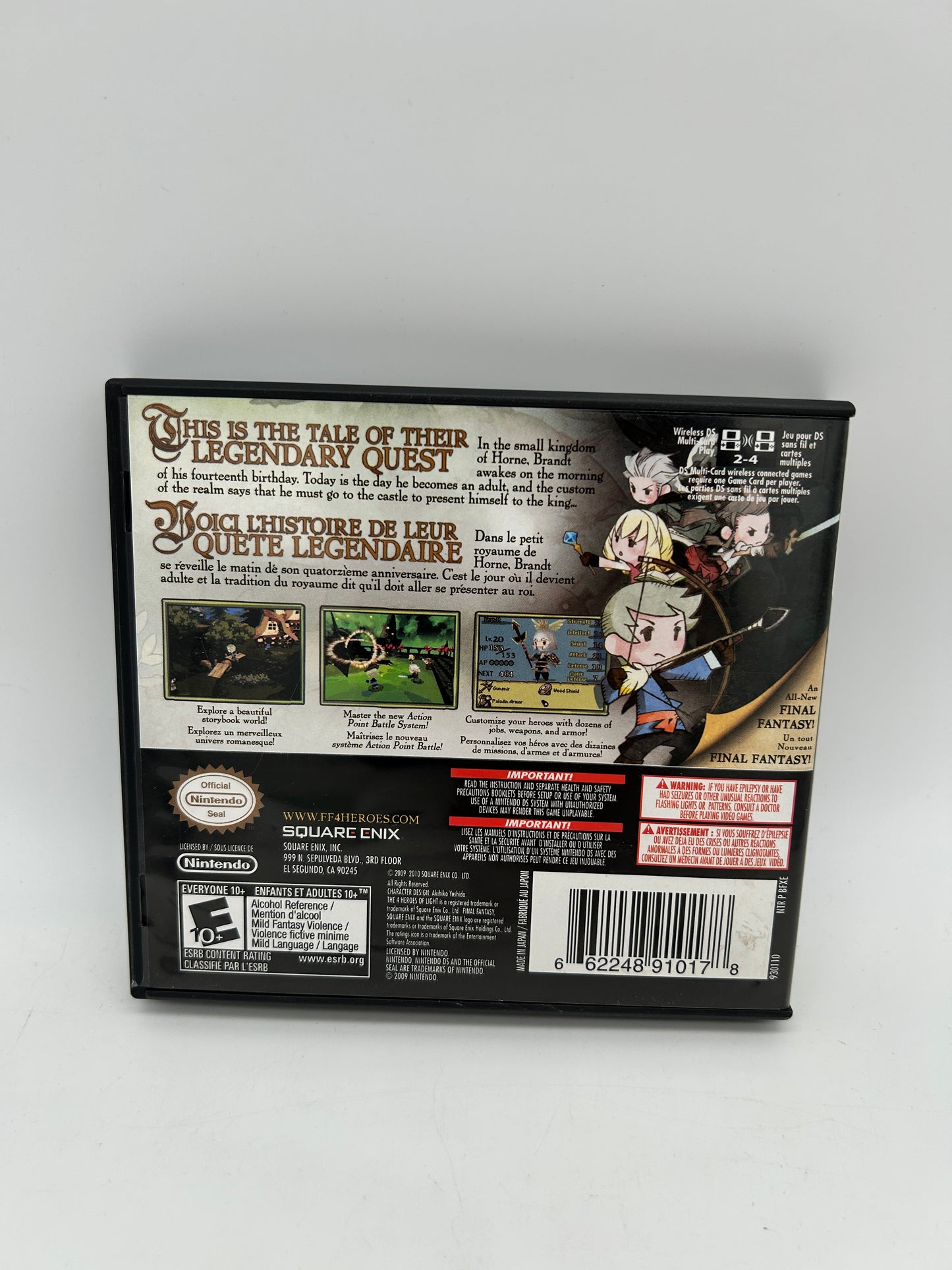 NiNTENDO DS | FiNAL FANTASY THE 4 HEROES OF LiGHT