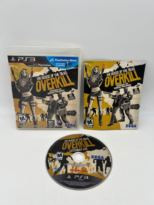 PiXEL-RETRO.COM : SONY PLAYSTATION 3 (PS3) COMPLET CIB BOX MANUAL GAME NTSC THE HOUSE OF THE DEAD OVERKILL EXTENDED CUT