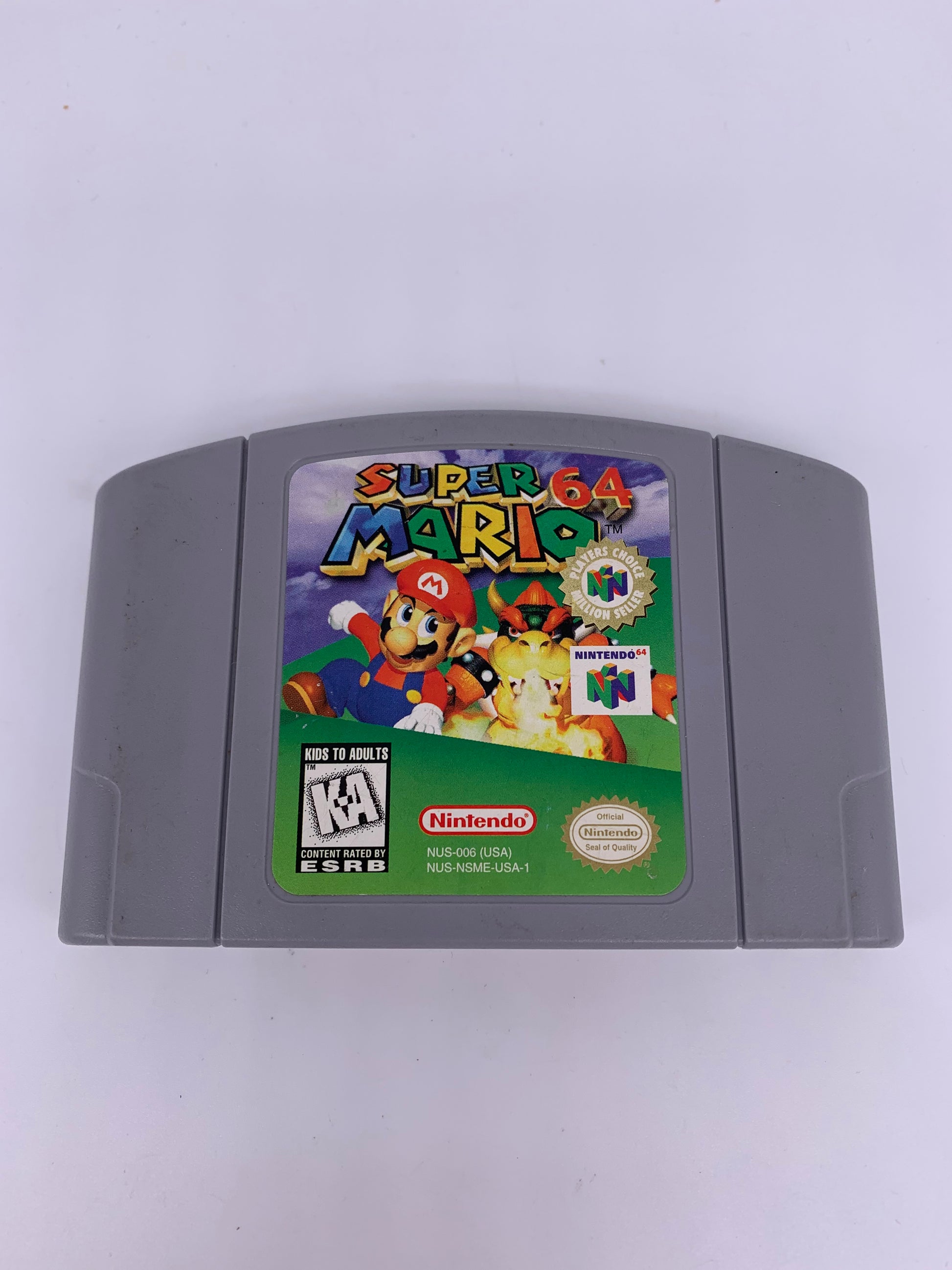 PiXEL-RETRO.COM : NINTENDO 64 (N64) GAME NTSC SUPER MARIO 64