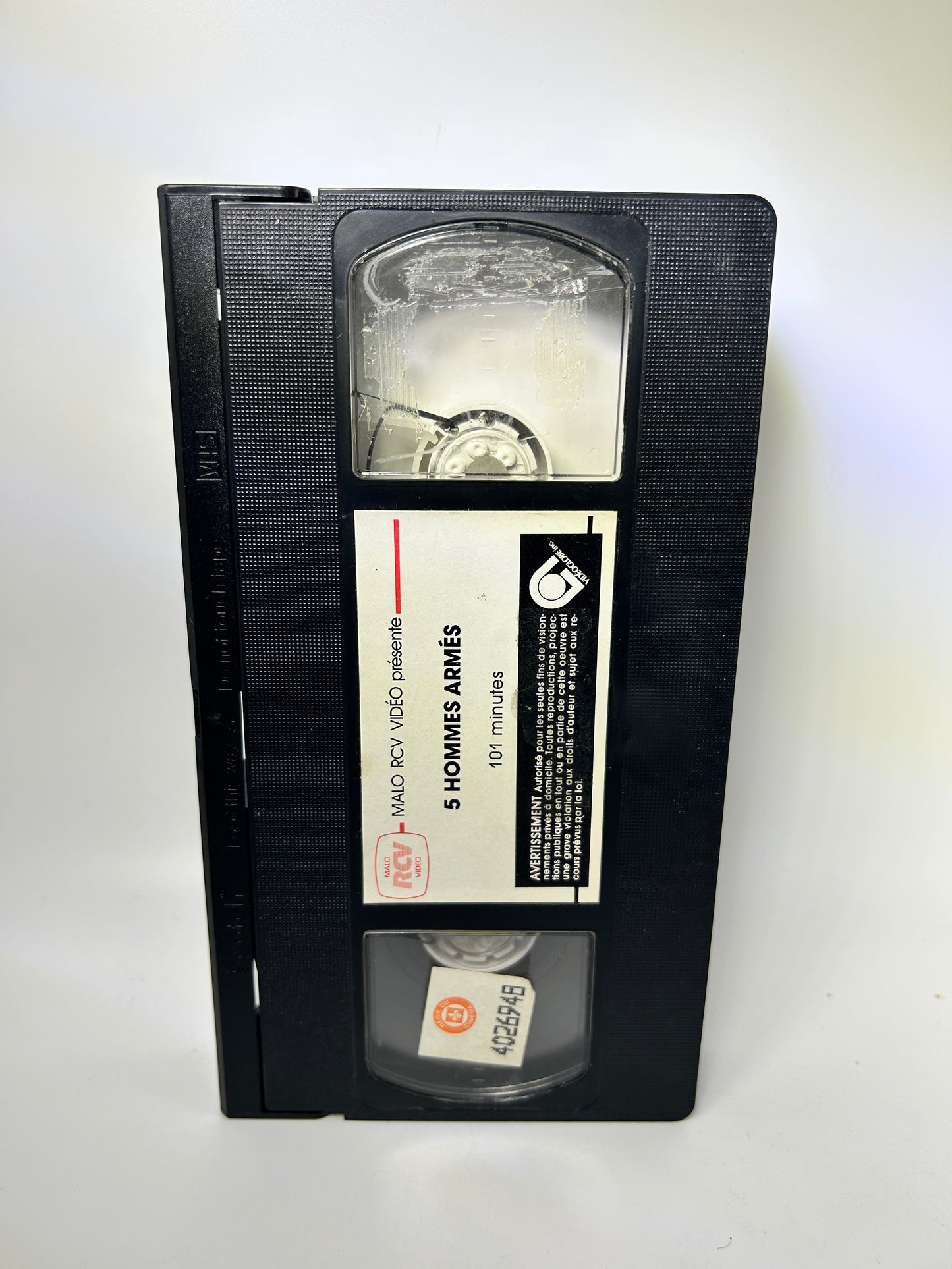 FiLM VHS FRANCAiS | 5 HOMMES ARMÉS