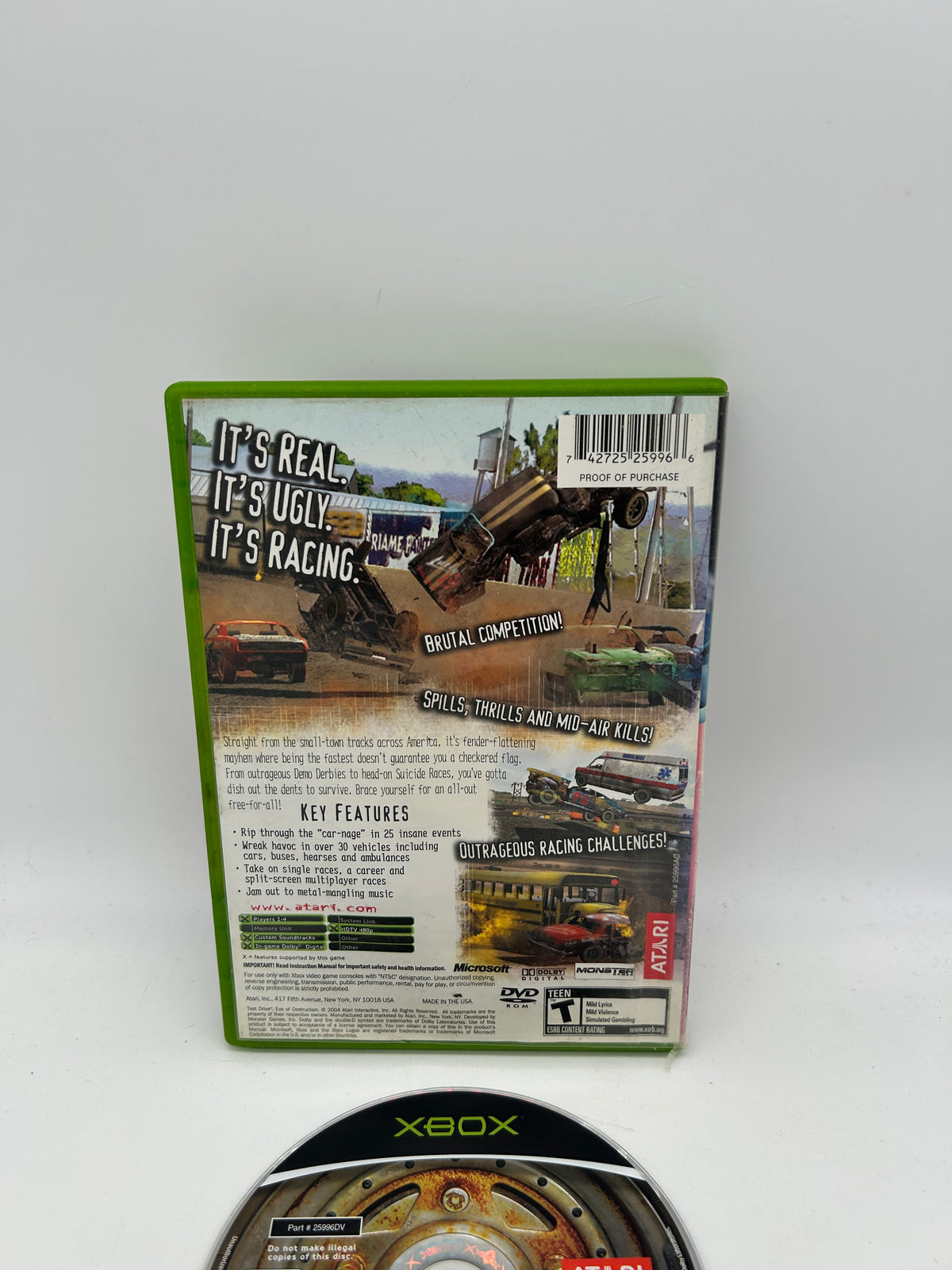 MICROSOFT XBOX ORIGINAL | TEST DRIVE EVE OF DESTRUCTION