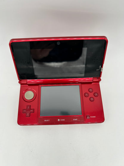 NiNTENDO 3DS CONSOLE | MODEL ROUGE FLAMME RED CTR-001(USA)