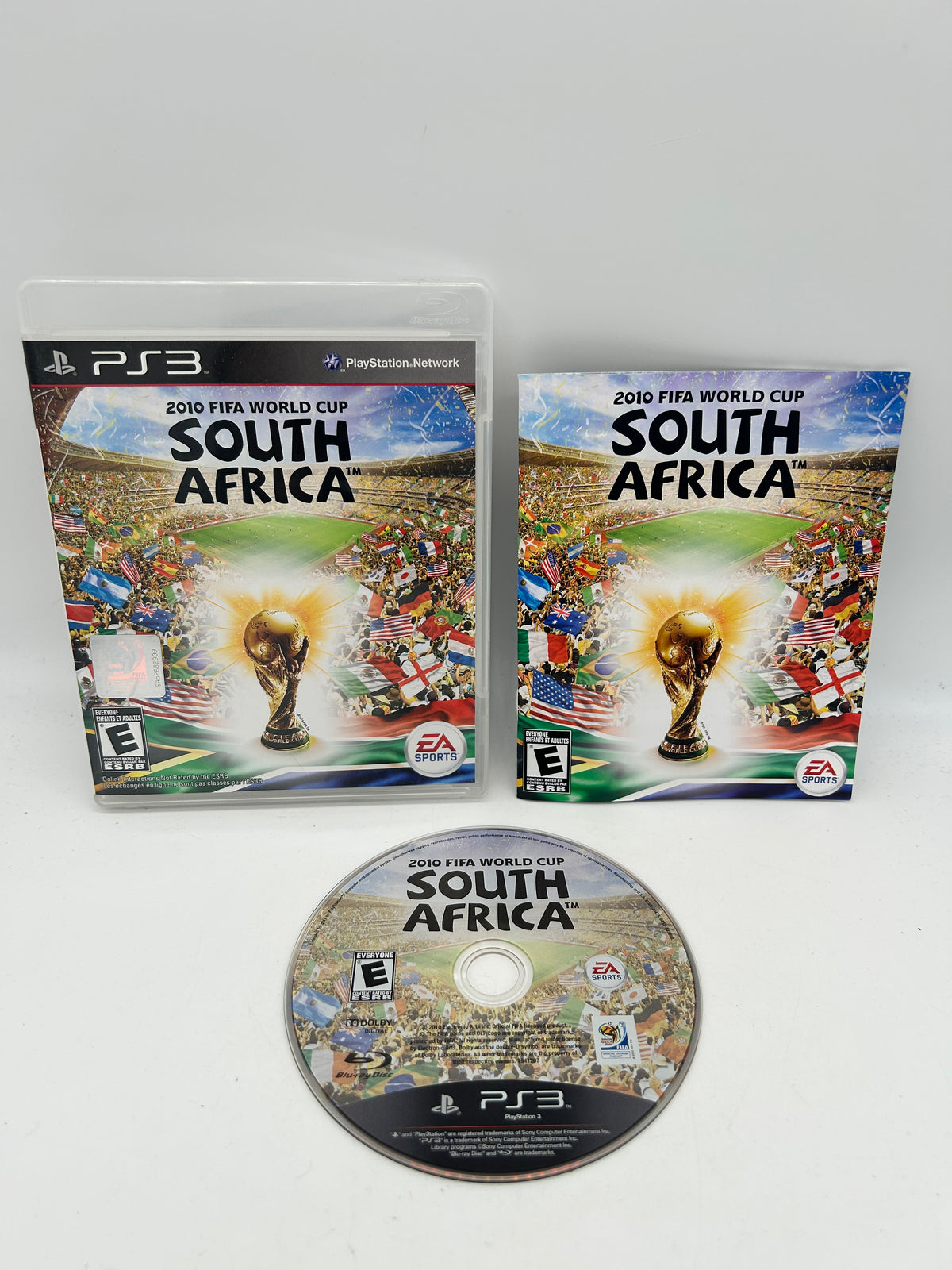 PiXEL-RETRO.COM : SONY PLAYSTATION 3 (PS3) COMPLET CIB BOX MANUAL GAME NTSC FIFA WORLD CUP SOUTH AFRICA 2010