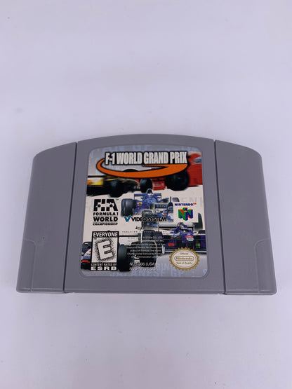 PiXEL-RETRO.COM : NINTENDO 64 (N64) F-1 WORLD GRAND PRIX GAME NTSC