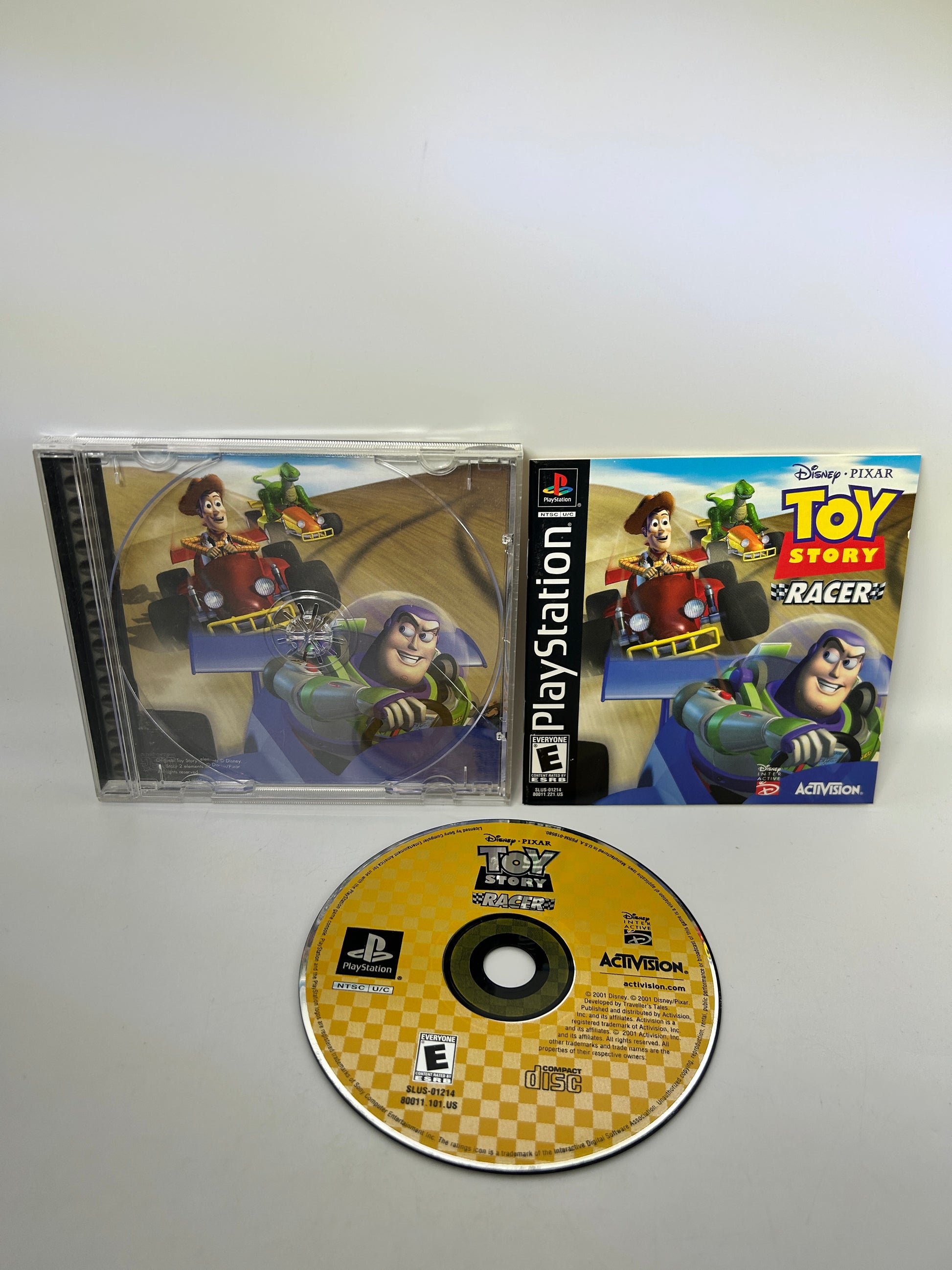 PiXEL-RETRO.COM : SONY PLAYSTATION 1 (PS1) COMPLET CIB BOX MANUAL GAME NTSC TOY STORY RACER