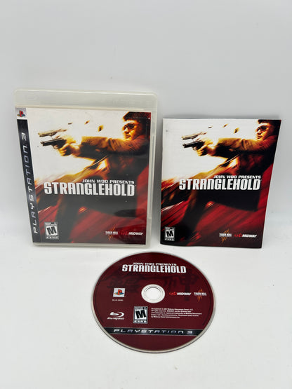 PiXEL-RETRO.COM : SONY PLAYSTATION 3 PS3 COMPLETE GAME BOX MANUAL STRANGLEHOLD NTSC