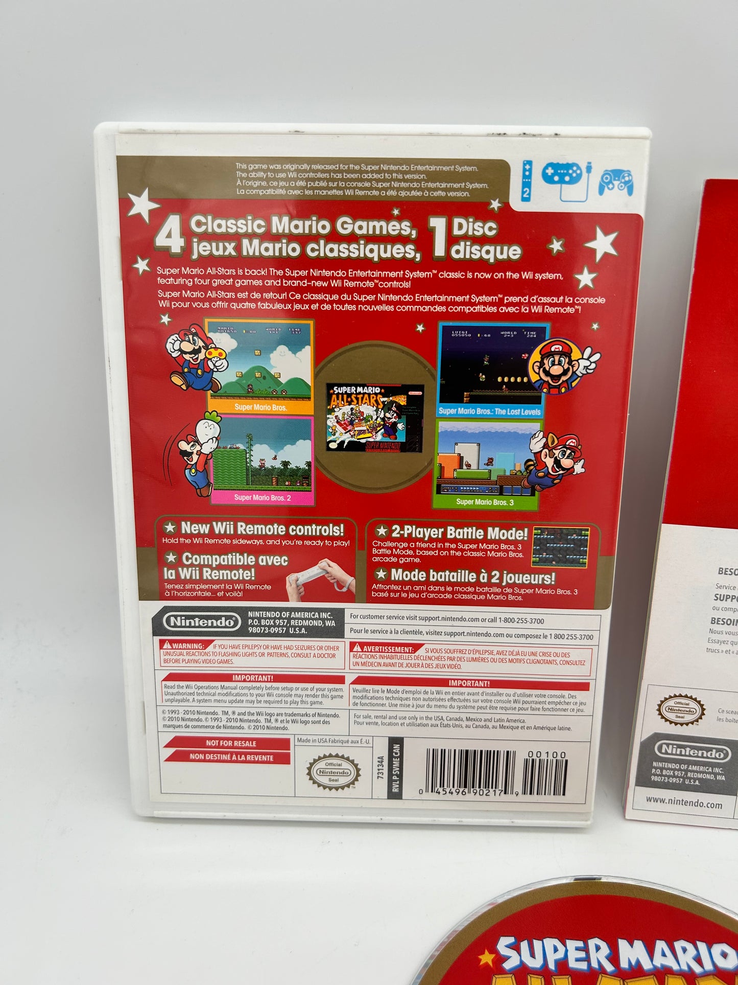 NiNTENDO Wii | SUPER MARiO ALL-STARS | 25TH ANNiVERSARY