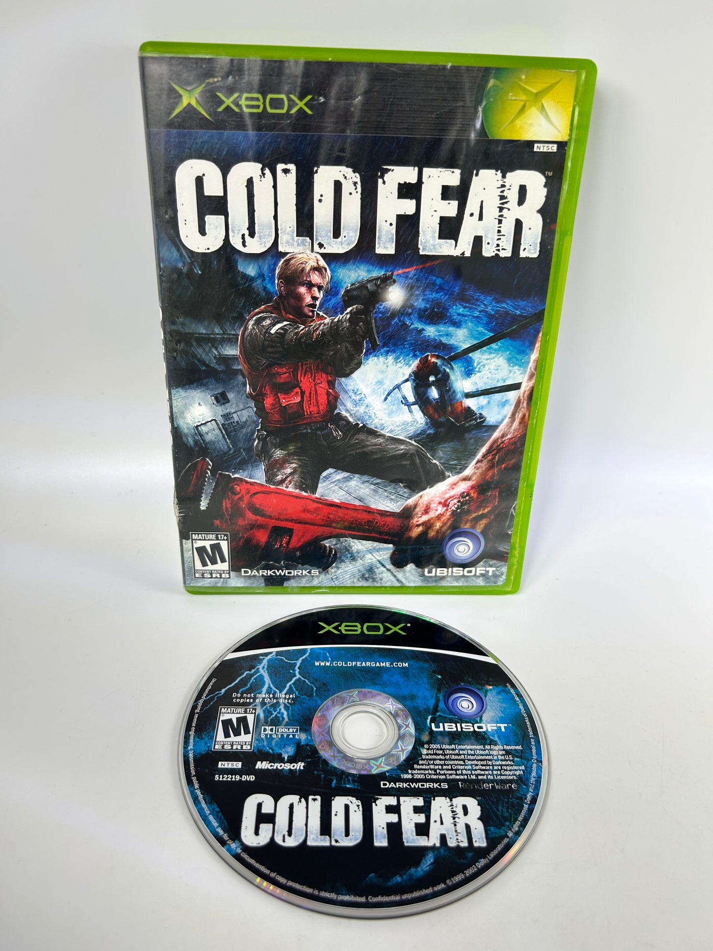 PiXEL-RETRO.COM : MICROSOFT XBOX COMPLET CIB BOX MANUAL GAME NTSC COLD FEAR