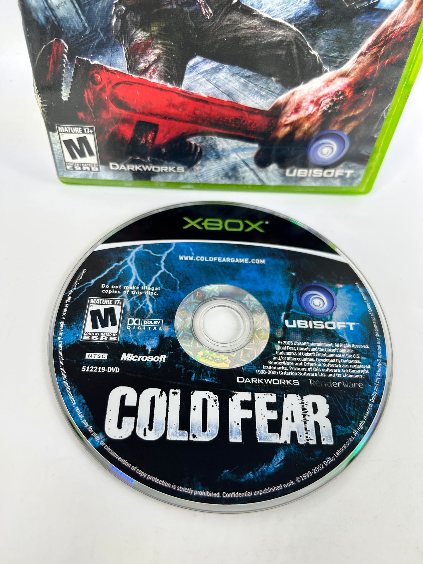 MiCROSOFT XBOX ORiGiNAL | COLD FEAR