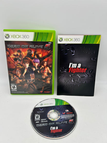 PiXEL-RETRO.COM : MICROSOFT XBOX 360 COMPLETE CIB BOX MANUAL GAME NTSC DEAD OR ALIVE 5