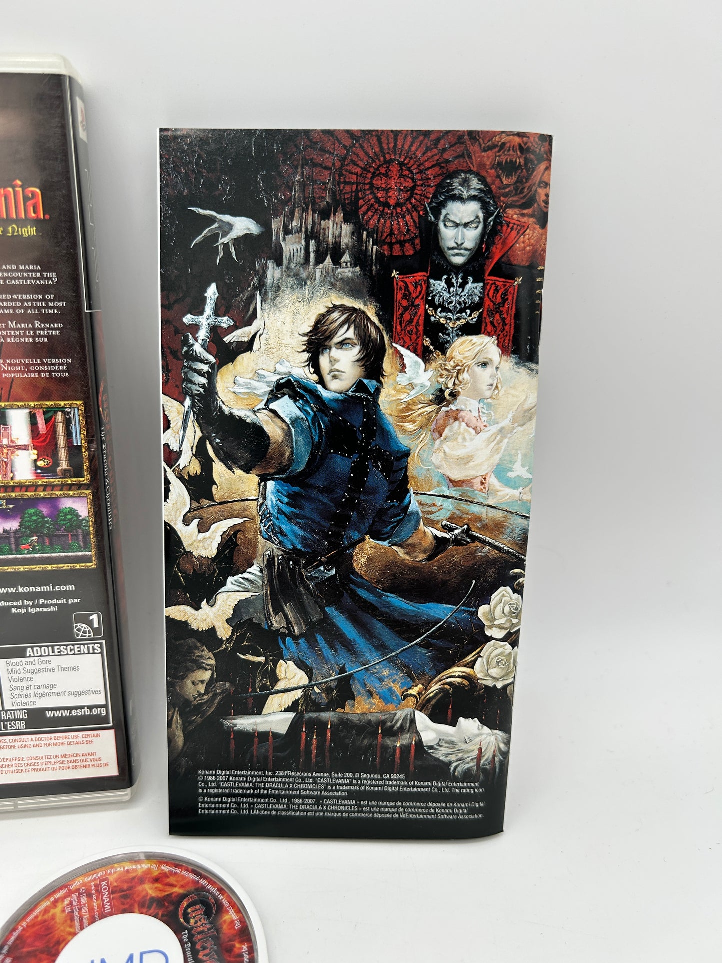 SONY PLAYSTATiON PORTABLE [PSP] | CASTLEVANiA THE DRACULA X CHRONiCLES