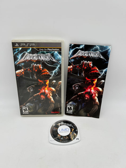 PiXEL-RETRO.COM : SONY PLAYSTATION PORTABLE (PSP) COMPLET CIB BOX MANUAL GAME NTSC UNDEAD KNIGHTS