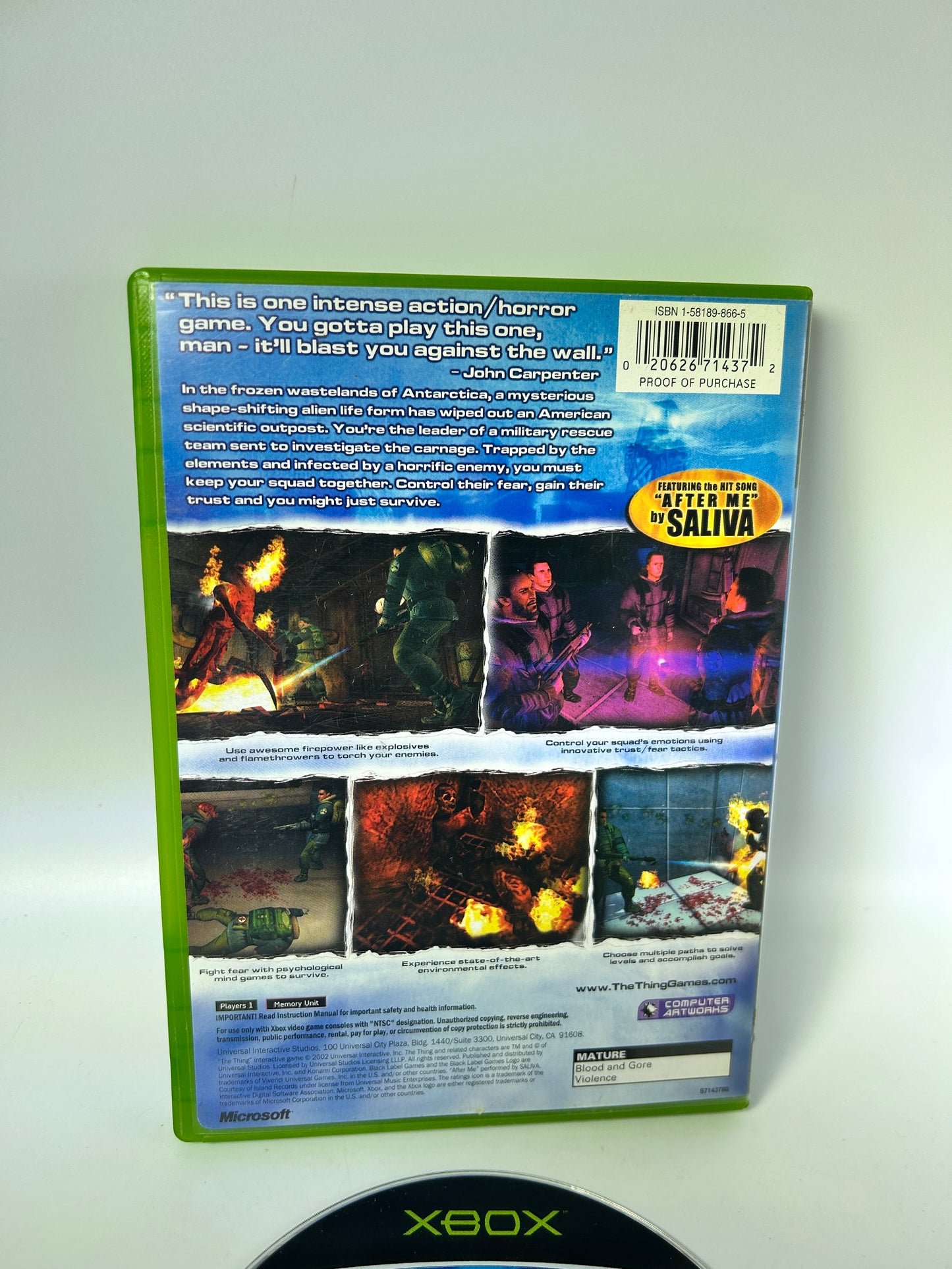 MiCROSOFT XBOX ORiGiNAL | THE THiNG