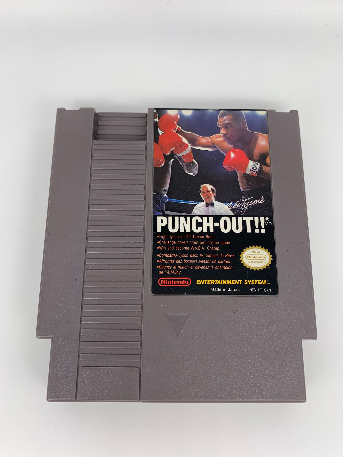 PiXEL-RETRO.COM : NINTENDO NES GAME NTSC MIKE TYSON PUNCH-OUT