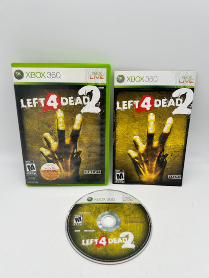 PiXEL-RETRO.COM : MICROSOFT XBOX 360 COMPLETE CIB BOX MANUAL GAME NTSC LEFT 4 DEAD 2