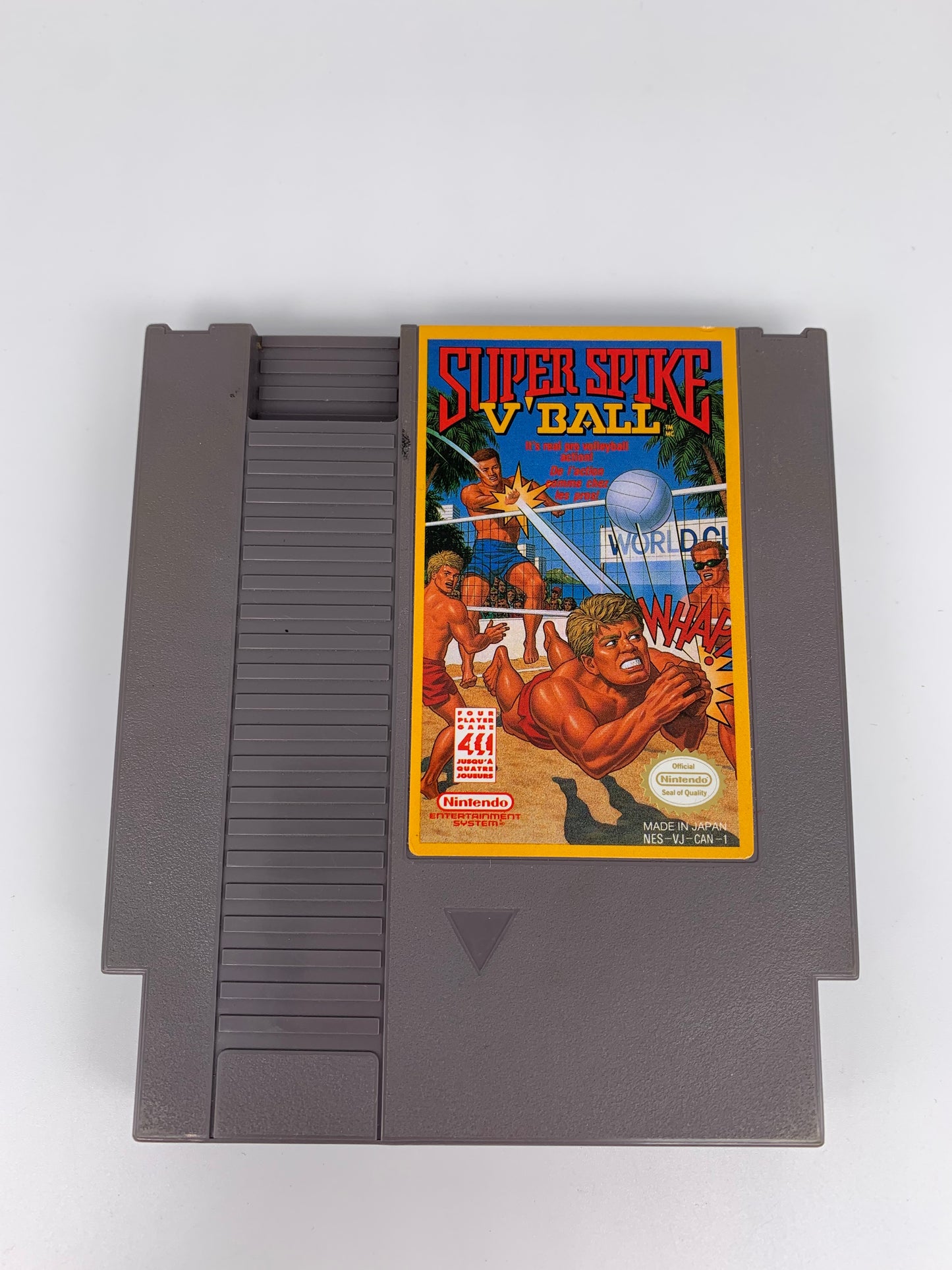 PiXEL-RETRO.COM : NINTENDO ENTERTAiNMENT SYSTEM (NES) GAME NTSC SUPER SPIKE VBALL V'BALL