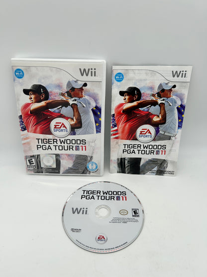 TIGER WOODS PGA TOUR 11 COMPLETE GAME BOX MANUAL NTSC