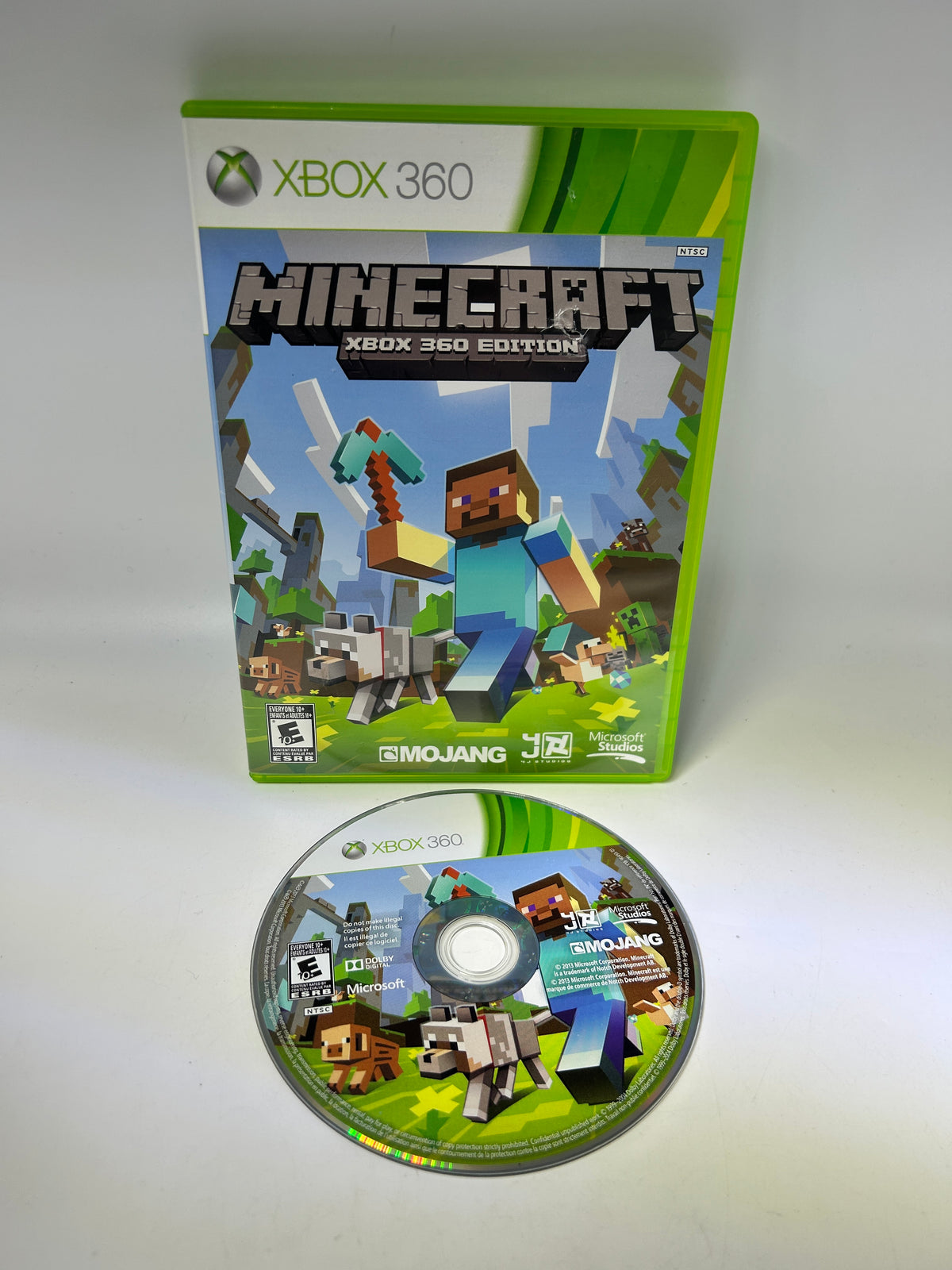 PiXEL-RETRO.COM : MICROSOFT XBOX 360 COMPLETE CIB BOX MANUAL GAME NTSC MINECRAFT
