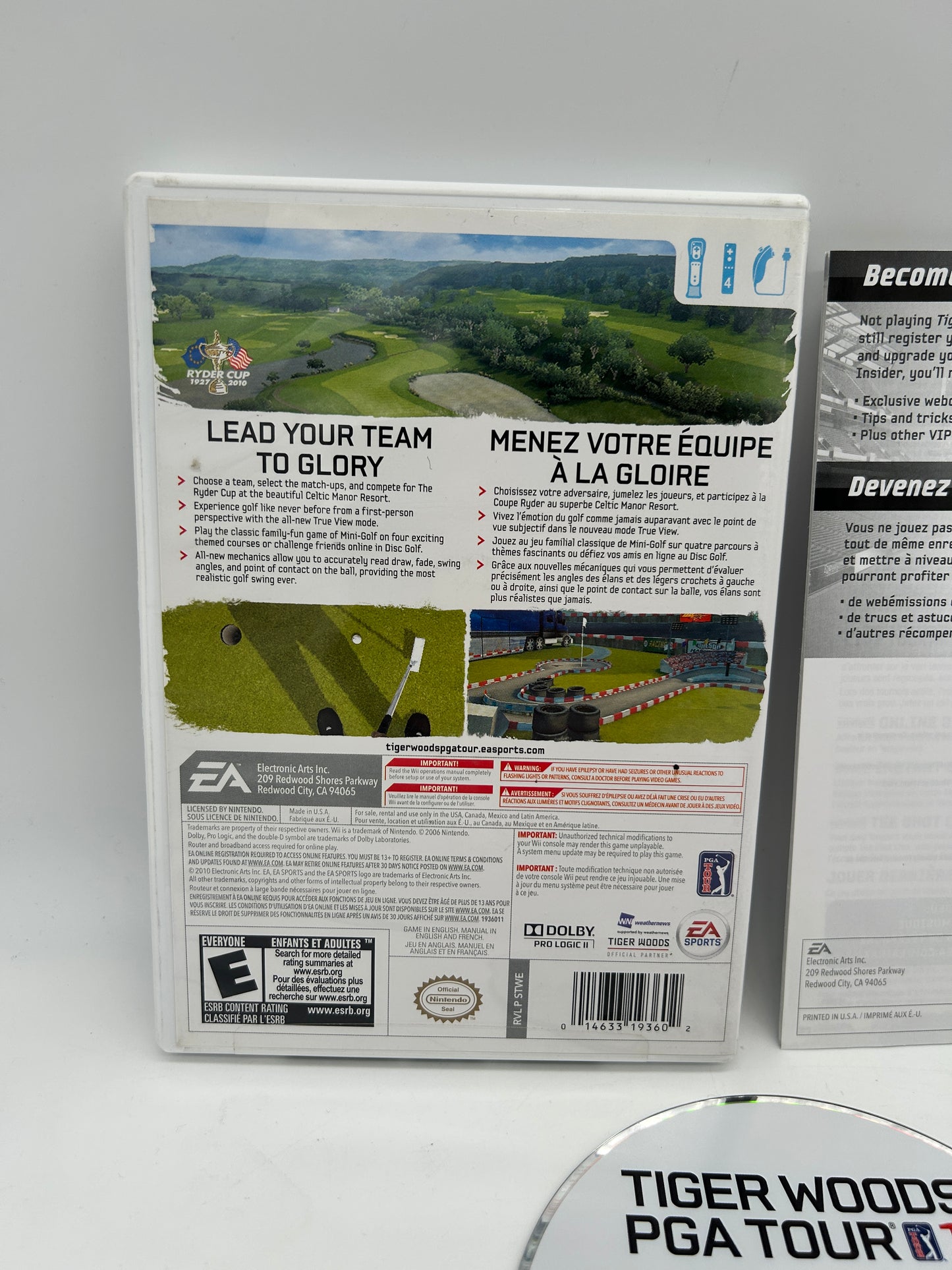 NiNTENDO Wii | TiGER WOODS PGA TOUR 11