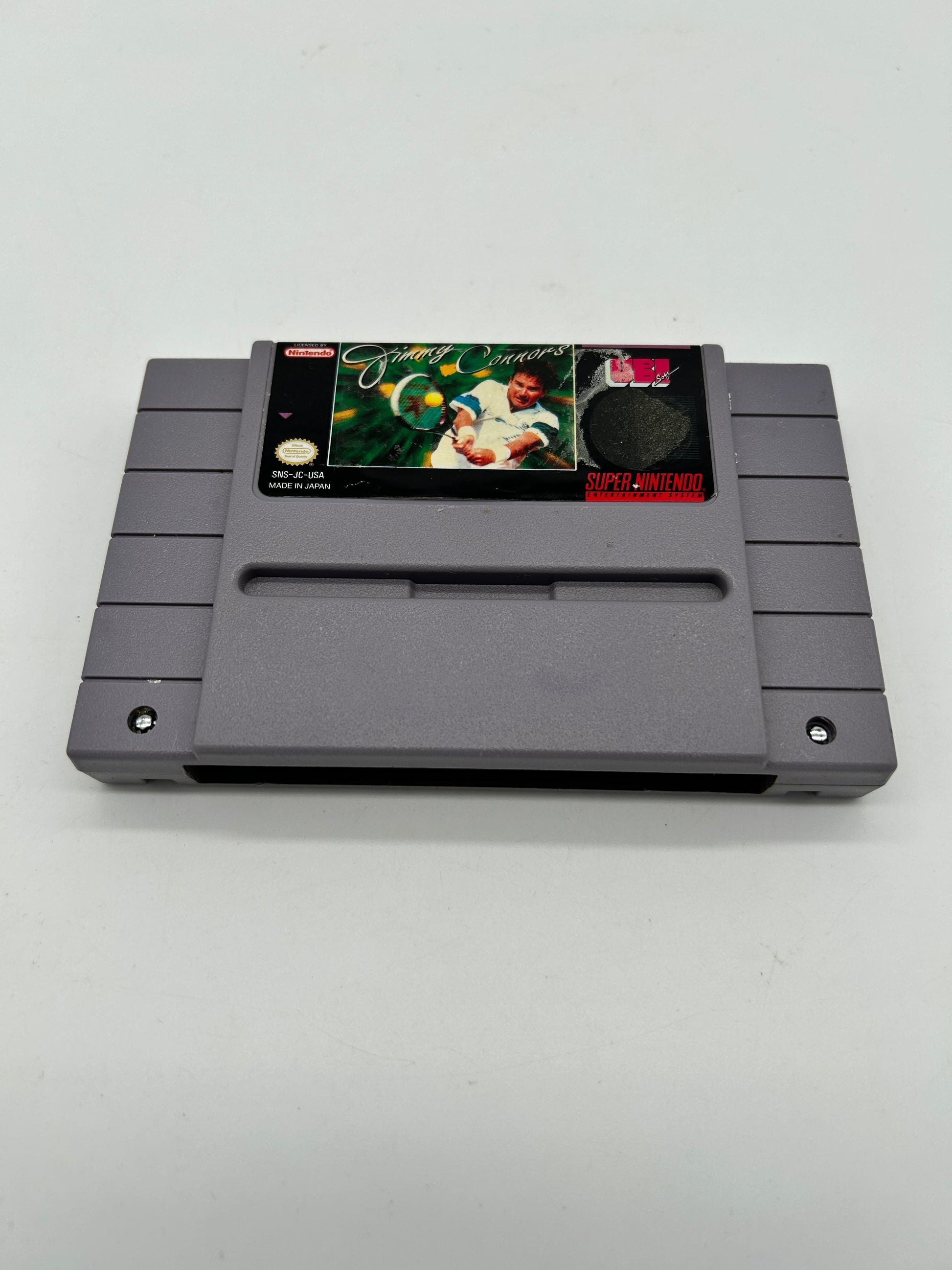 PiXEL-RETRO.COM : SUPER NINTENDO NES (SNES) GAME NTSC JIMMY CONNORS PRO TENNIS TOUR