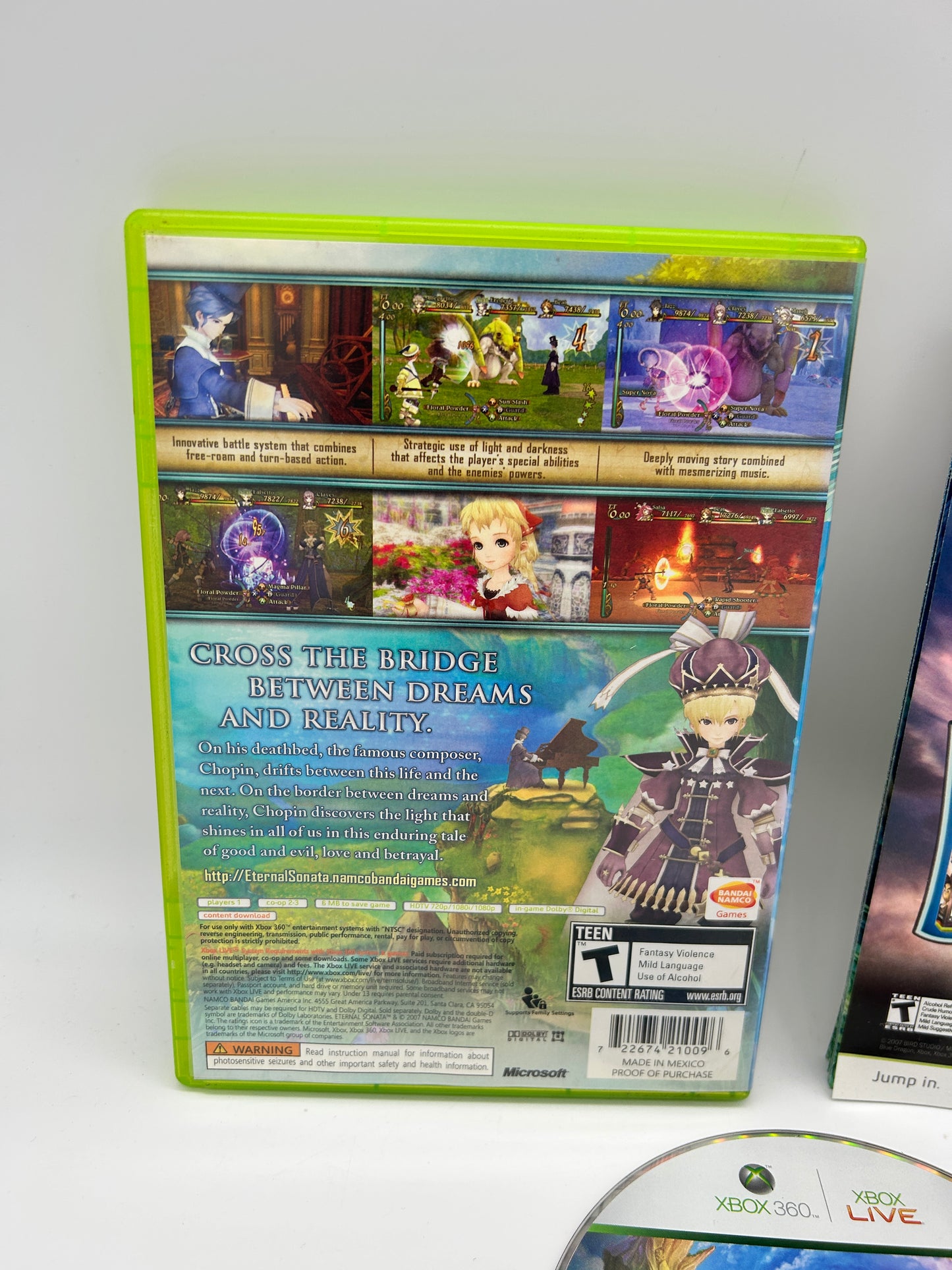 MiCROSOFT XBOX 360 | ETERNAL SONATA