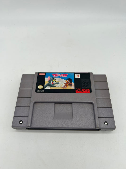 PiXEL-RETRO.COM : SUPER NINTENDO NES (SNES) GAME NTSC TOM AND JERRY